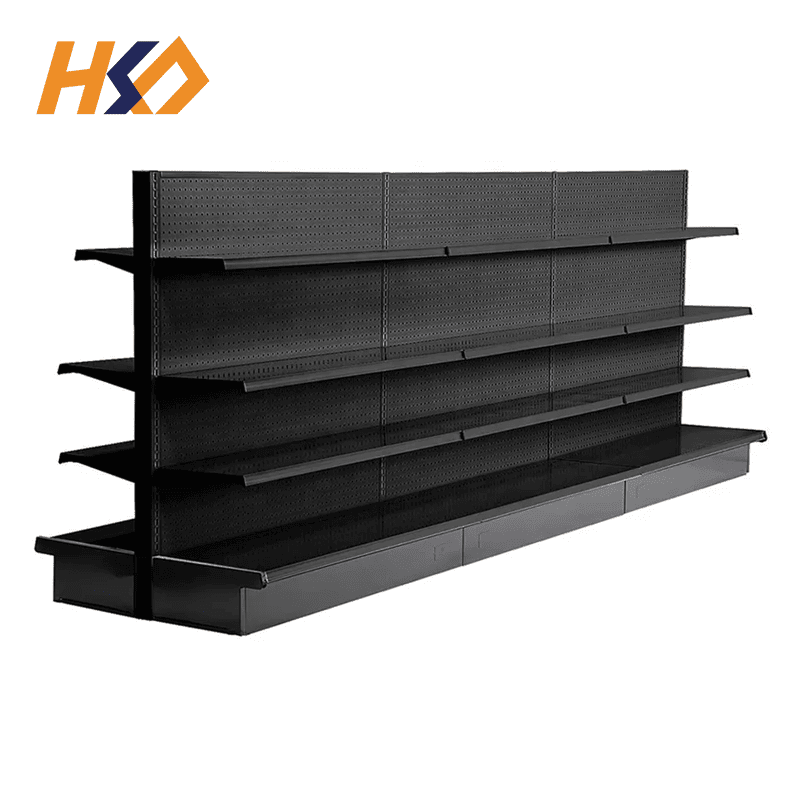 Double-Sides Supermarket Gondola Shelves