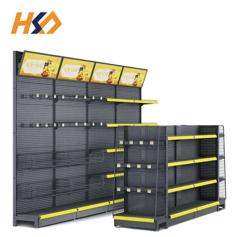 Supermarket Retail Gondola Shelf