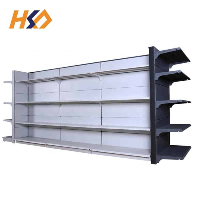 Supermarket Slotted-Angle Shelves